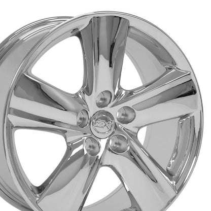 18x8 OE Wheels LX19 Chrome Wheel 5x4.5 (35mm)