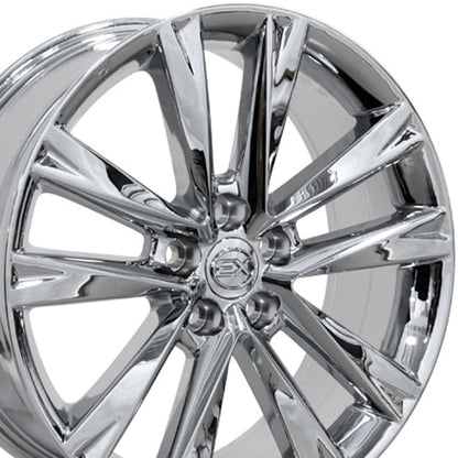 19x7.5 OE Wheels LX24 Chrome Wheel 5x4.5 (35mm)