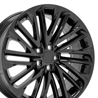 20x8 OE Wheels LX58 Black Wheel 5x4.5 (30mm)