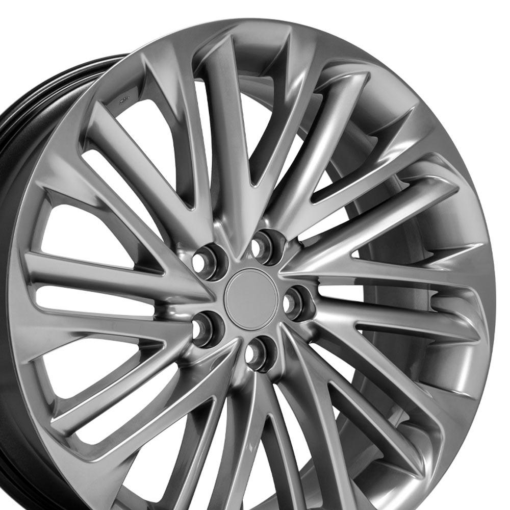 20x8 OE Wheels LX58 Hyper Silver Wheel 5x4.5 (30mm)