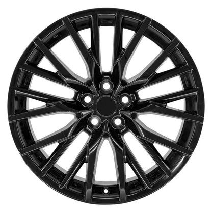 20x8 OE Wheels LX59 Black Wheel 5x4.5 (30mm)