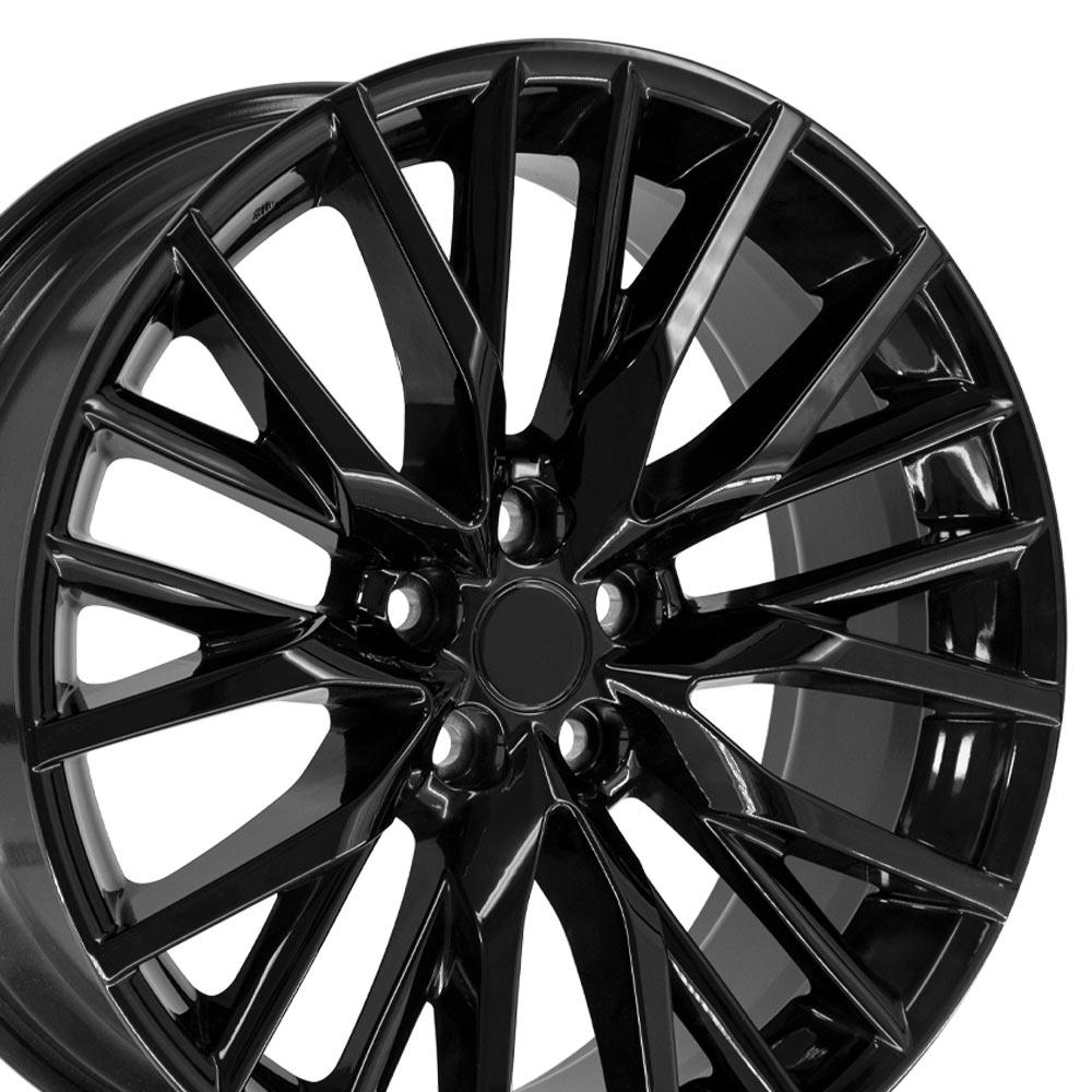 20x8 OE Wheels LX59 Black Wheel 5x4.5 (30mm)