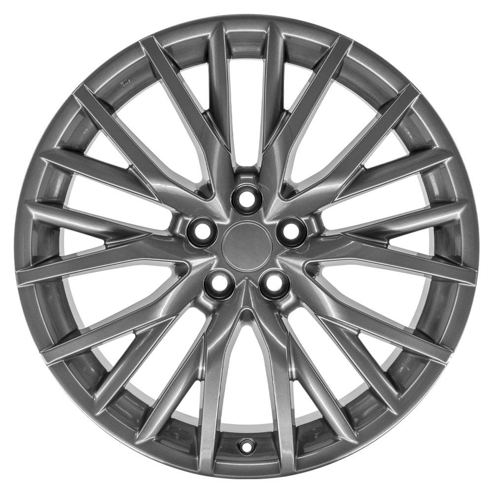 20x8 OE Wheels LX59 Hyper Silver Wheel 5x4.5 (30mm)