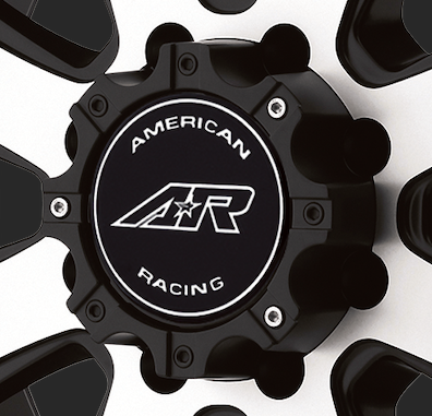 AR CAP AR708 MATTE BLACK 8 LUG