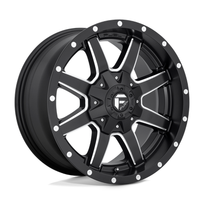 17x9 Fuel Off-Road D538 Maverick Matte Black Milled Wheel 5x5 (1mm)