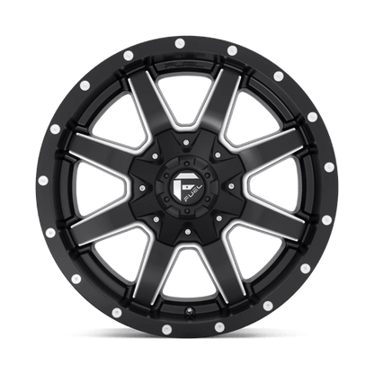 20x9 Fuel Off-Road D534 Boost Matte Black Milled Wheel 5x4.5/5x5 (14mm)