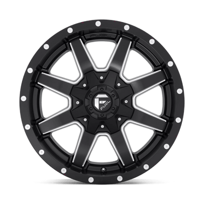 20x9 Fuel Off-Road D534 Boost Matte Black Milled Wheel 5x4.5/5x5 (14mm)