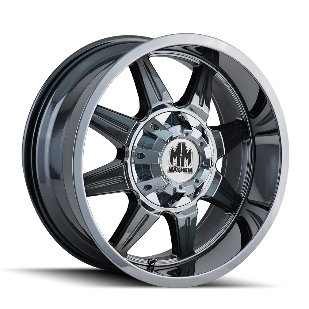 20x9 Mayhem Monstir Chrome Wheel 6x135/6x5.5 (0mm)