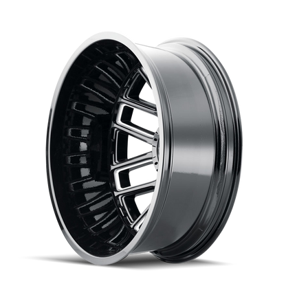 20x9 Mayhem 8107 Cogent Gloss Black Milled Wheel 8x6.5 (0mm)