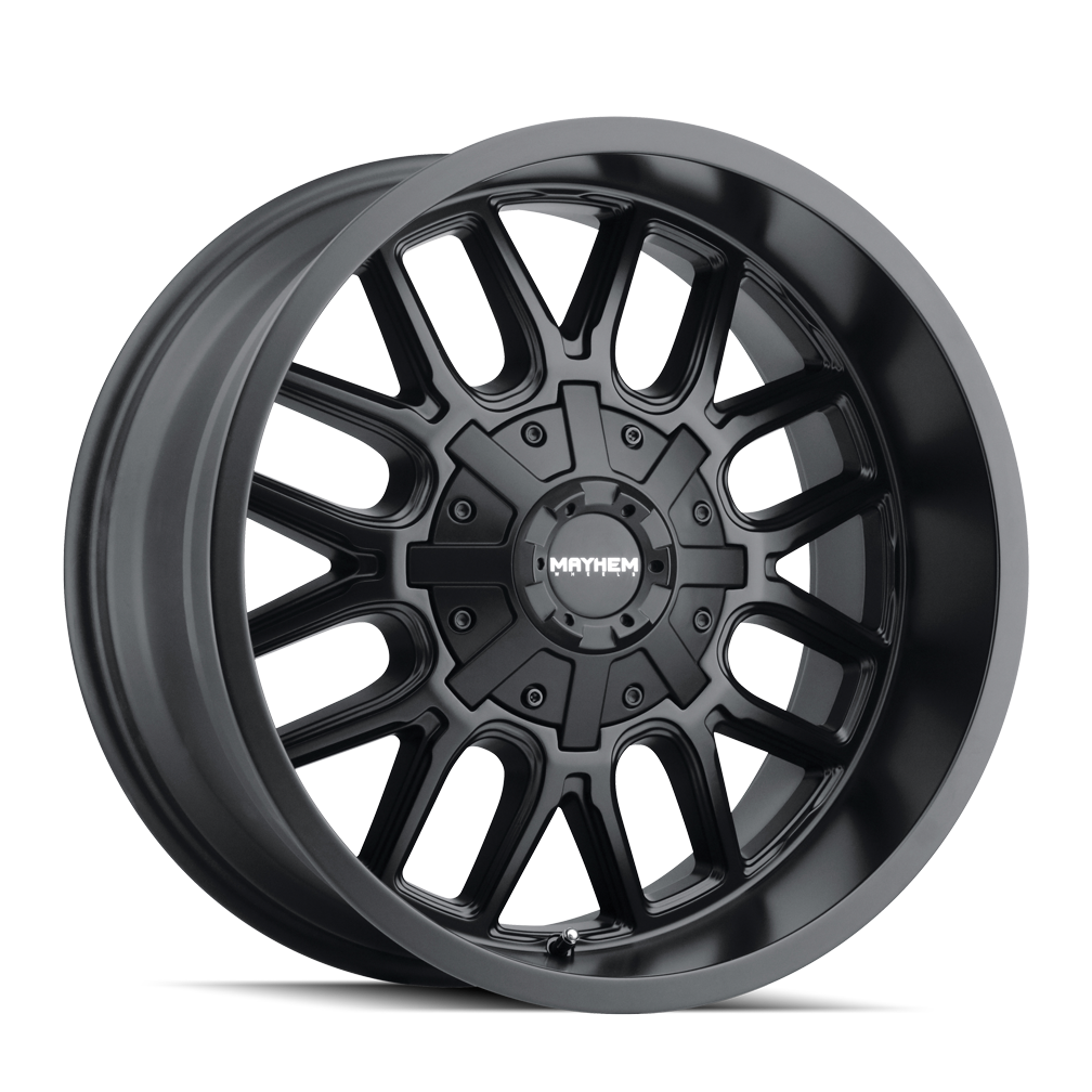 18x9 Mayhem 8108 Cogent Matte Black Wheel 8x170 (0mm)