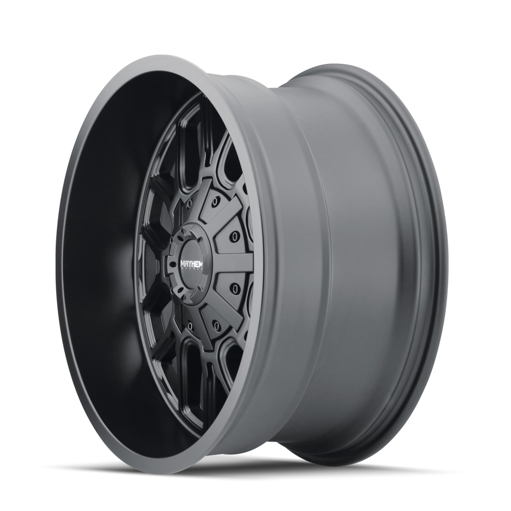 18x9 Mayhem 8108 Cogent Matte Black Wheel 8x170 (0mm)
