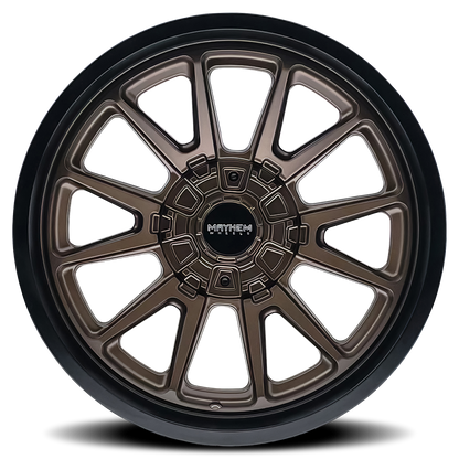 18x9 Mayhem 8116 Intrepid Satin Bronze Wheel 8x180 (-12mm)