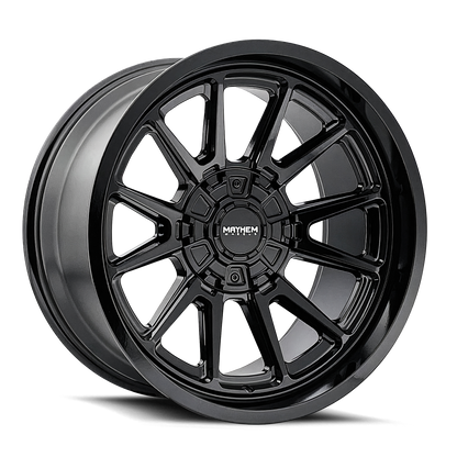 20x9 Mayhem 8116 Intrepid Gloss Black Wheel 8x6.5 (0mm)