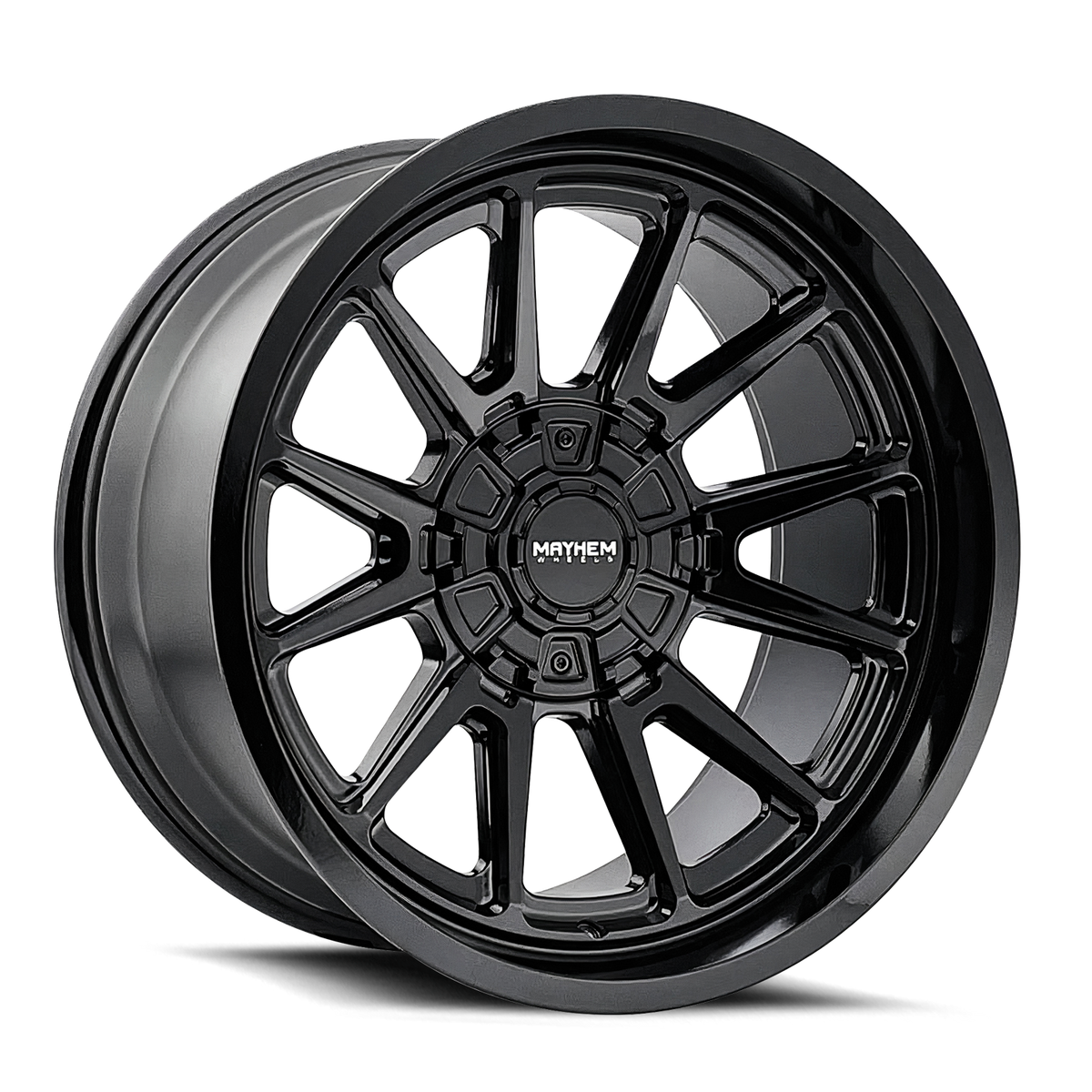 20x9 Mayhem Intrepid Gloss Black Wheel 8x180 (0mm)