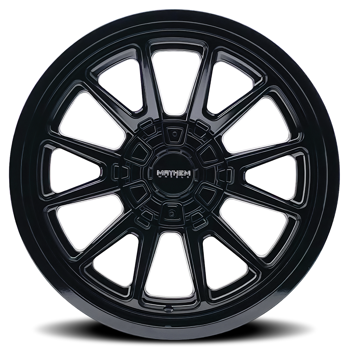 20x9 Mayhem Intrepid Gloss Black Wheel 8x180 (0mm)
