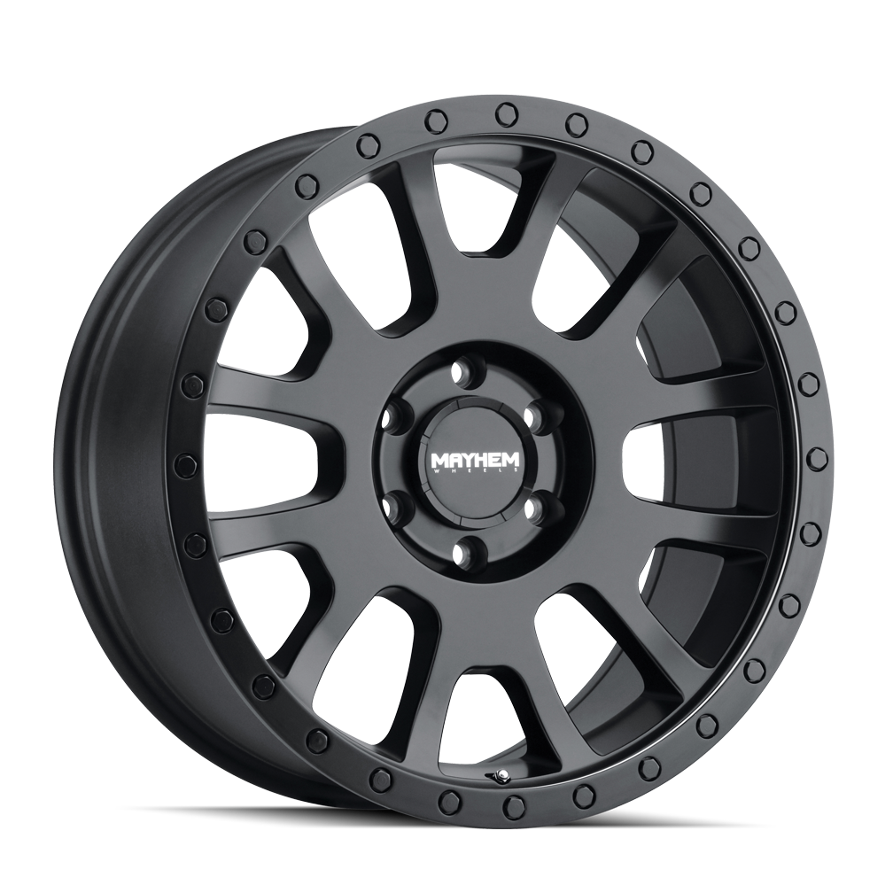 18x9 Mayhem Scout Matte Black Wheel 6x135 (0mm)