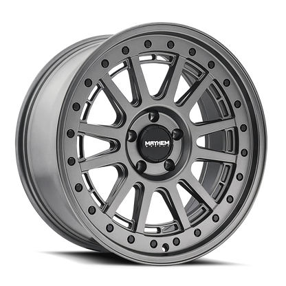 20x9 Mayhem 8305 Compass Matte Gunmetal W/ Black Bolt Wheel 5x5 (0mm)