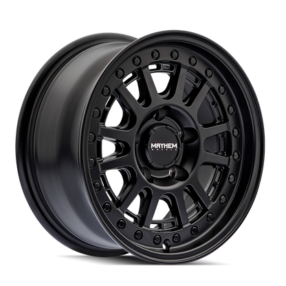 17x9 Mayhem 8305 Compass Matte Black Wheel 5x5 (-6mm)