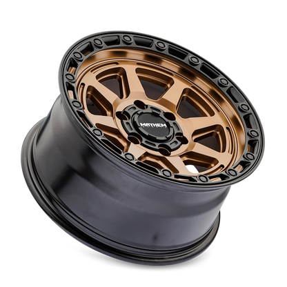 17x8.5 Mayhem 8306 Ridgeline Satin Bronze/Black Lip Wheel 6x5.5 (25mm)