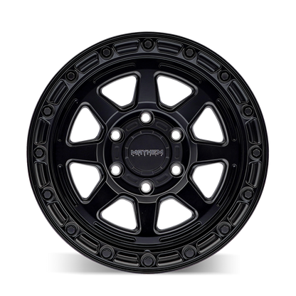 17x8.5 Mayhem 8306 Ridgeline Satin Black Wheel 6x5.5 (25mm)