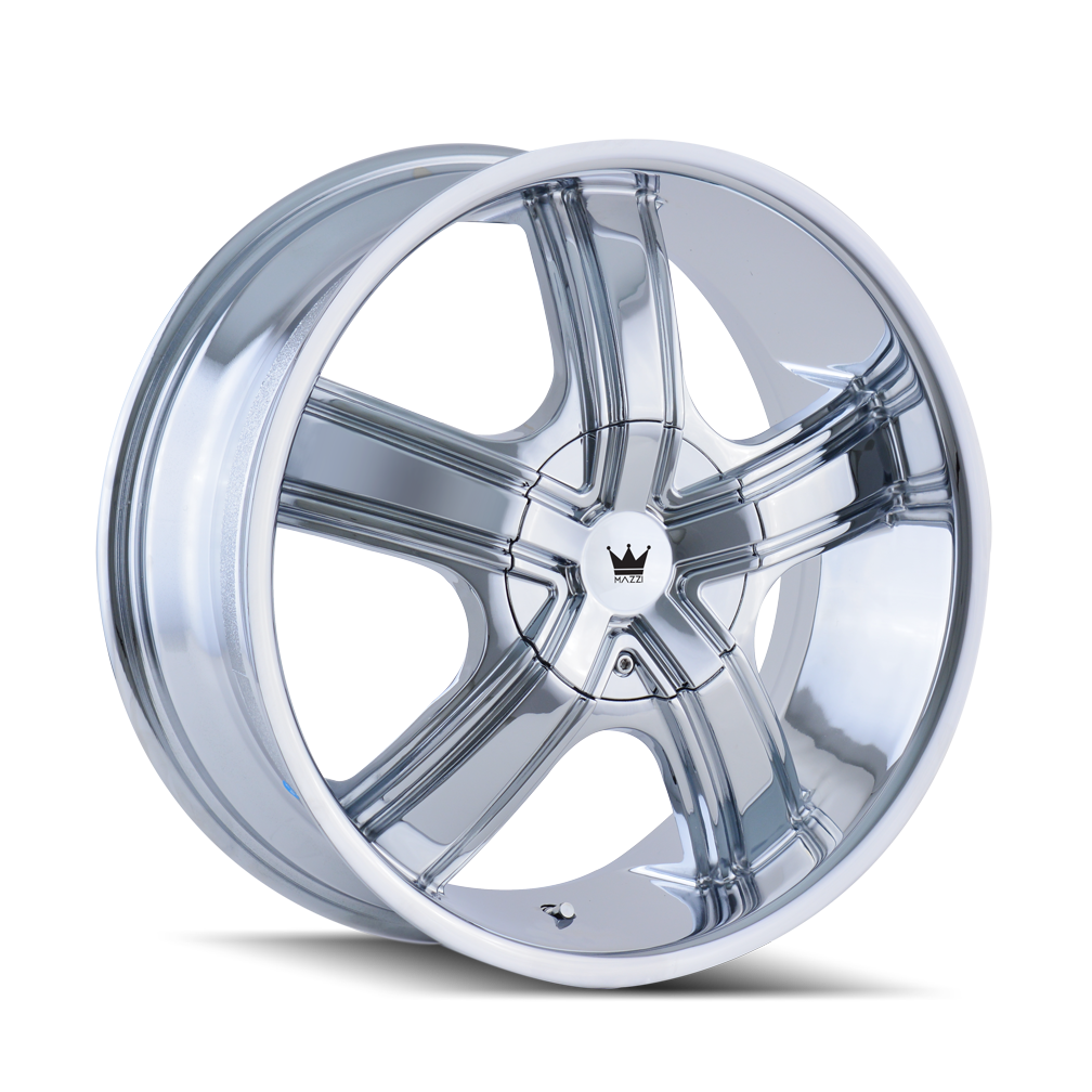 18x7.5 Mazzi Boost Chrome Wheel 5x112/5x120 (40mm)