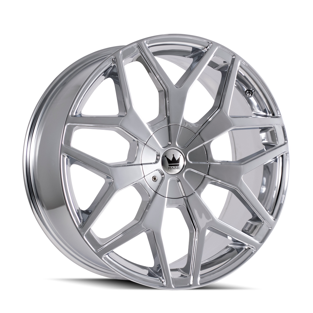 22x9.5 Mazzi Profile Chrome Wheel 5x115/5x5.5 (18mm)