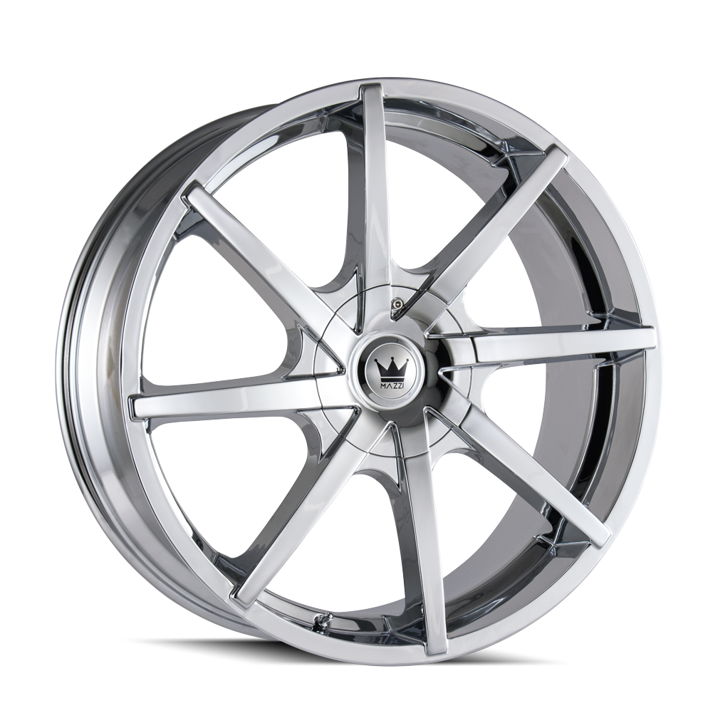 22x9.5 Mazzi Kickstand Chrome Wheel 6x135/6x5.5 (30mm)