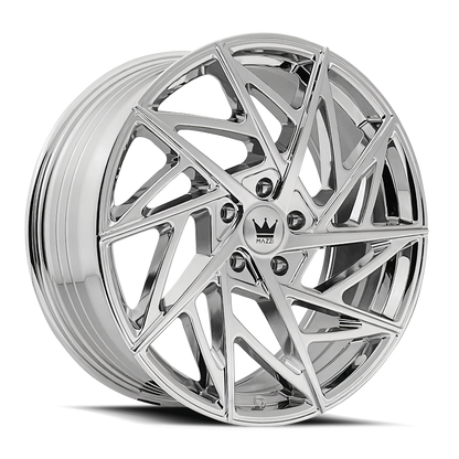 20x8.5 Mazzi 377 Freestyle Chrome Wheel 5x120 (35mm)