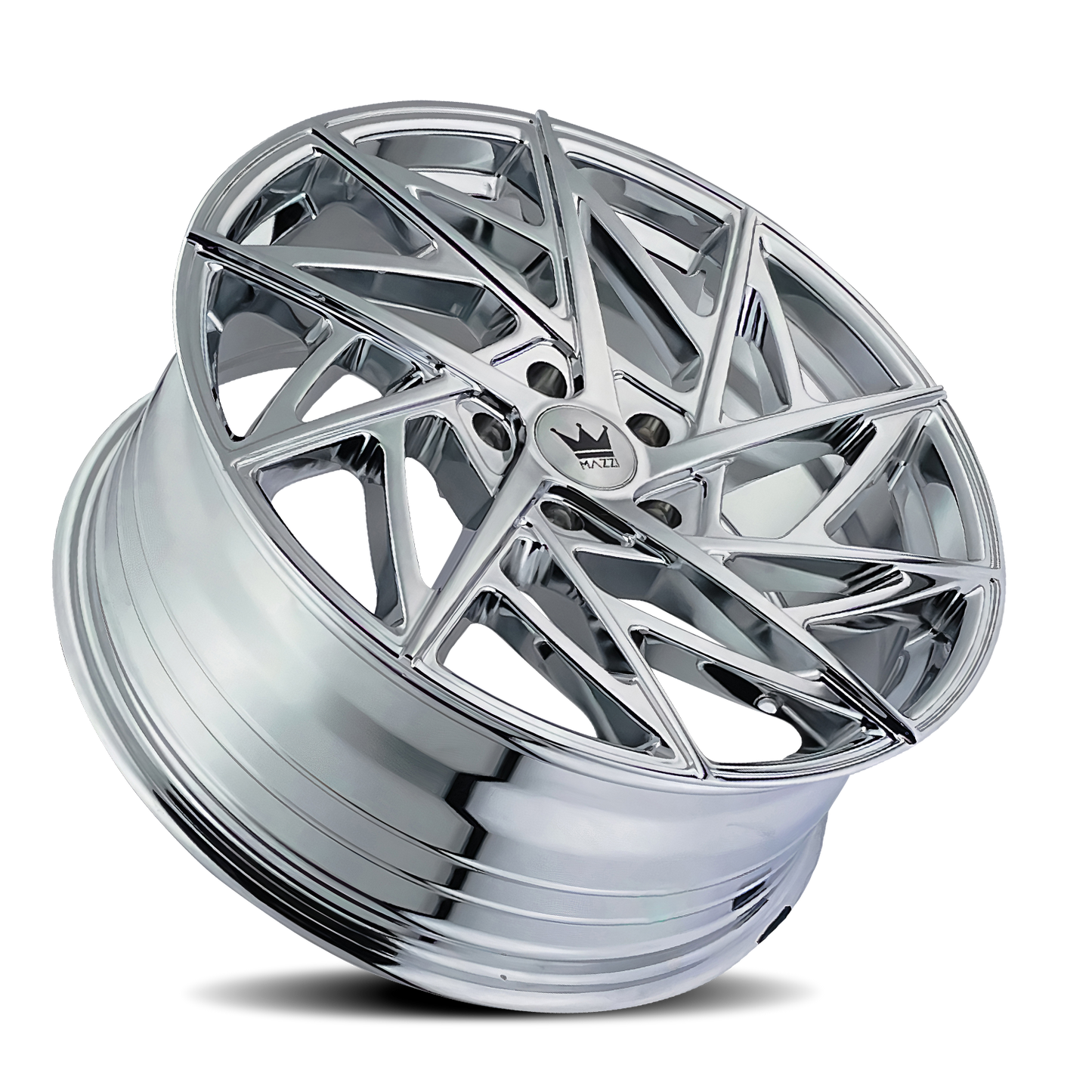 20x8.5 Mazzi 377 Freestyle Chrome Wheel 5x120 (35mm)