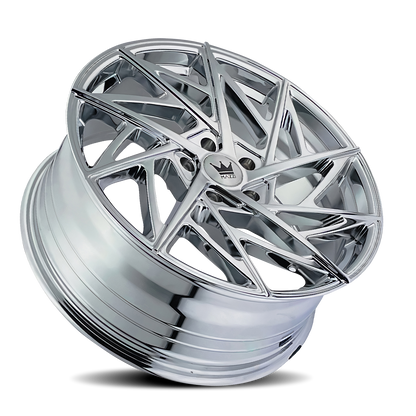20x8.5 Mazzi 377 Freestyle Chrome Wheel 5x120 (35mm)