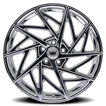 20x8.5 Mazzi 377 Freestyle Chrome Wheel 5x120 (35mm)