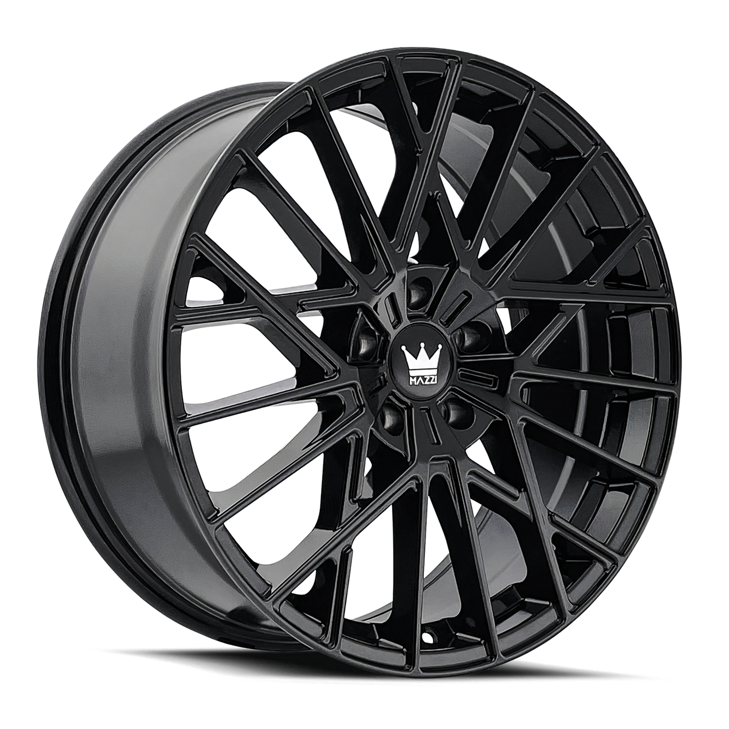 20x8.5 Mazzi 378 Jinx Gloss Black Wheel 5x120 (38mm)