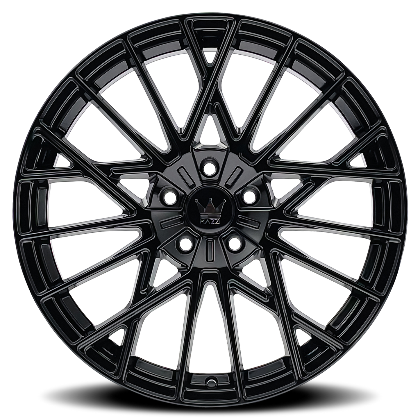 20x8.5 Mazzi 378 Jinx Gloss Black Wheel 5x4.25 (38mm)