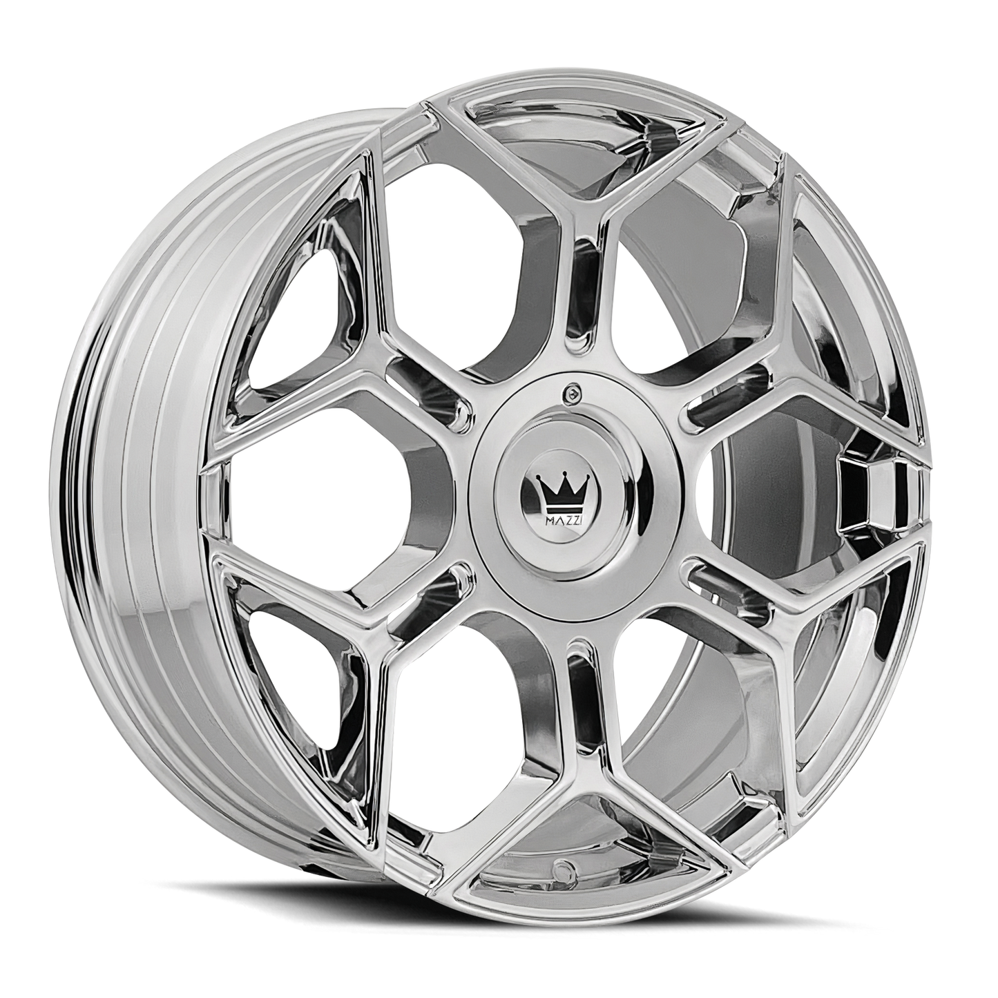 20x8.5 Mazzi 379 Libra Chrome Wheel 5x115/5x120 (18mm)