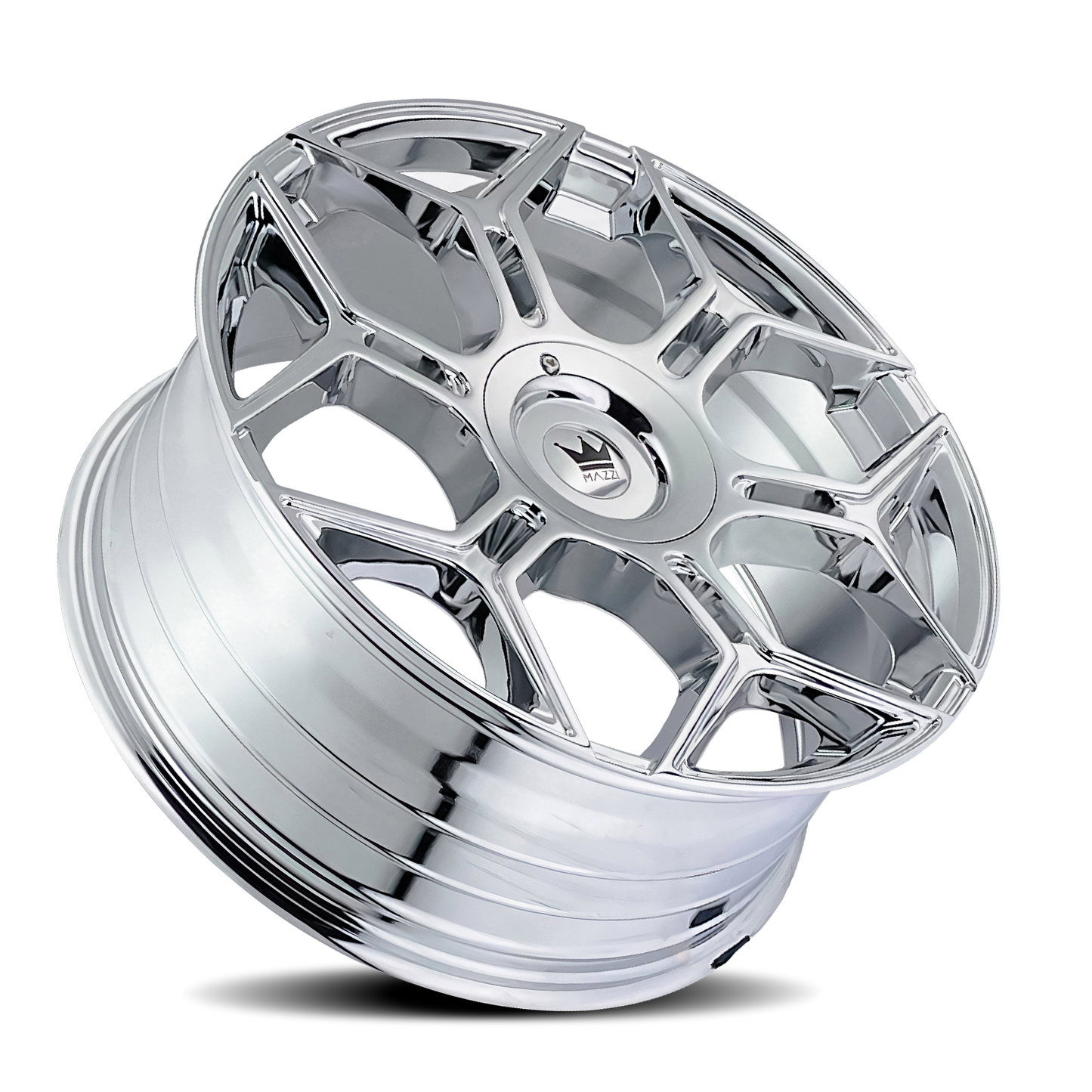 20x8.5 Mazzi 379 Libra Chrome Wheel 5x115/5x120 (18mm)
