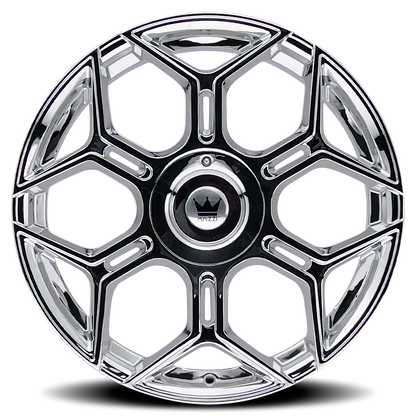 20x8.5 Mazzi 379 Libra Chrome Wheel 5x115/5x120 (18mm)