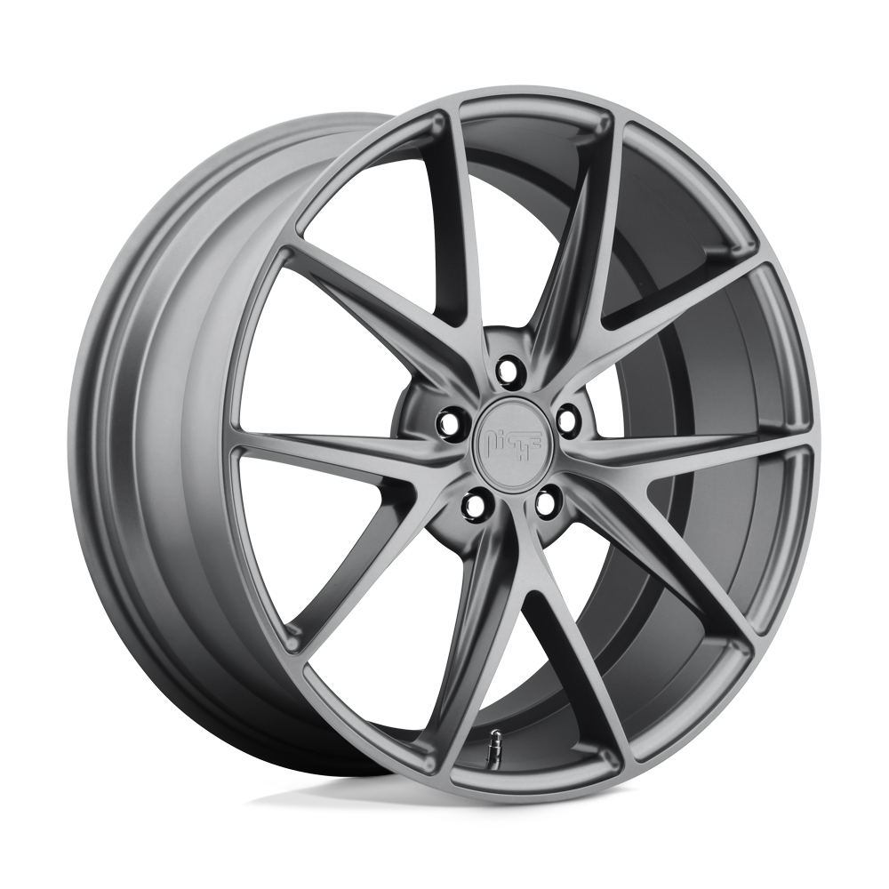 18x8 Niche M116 MISANO MATTE GUN METAL Wheel 5x120 (40mm)