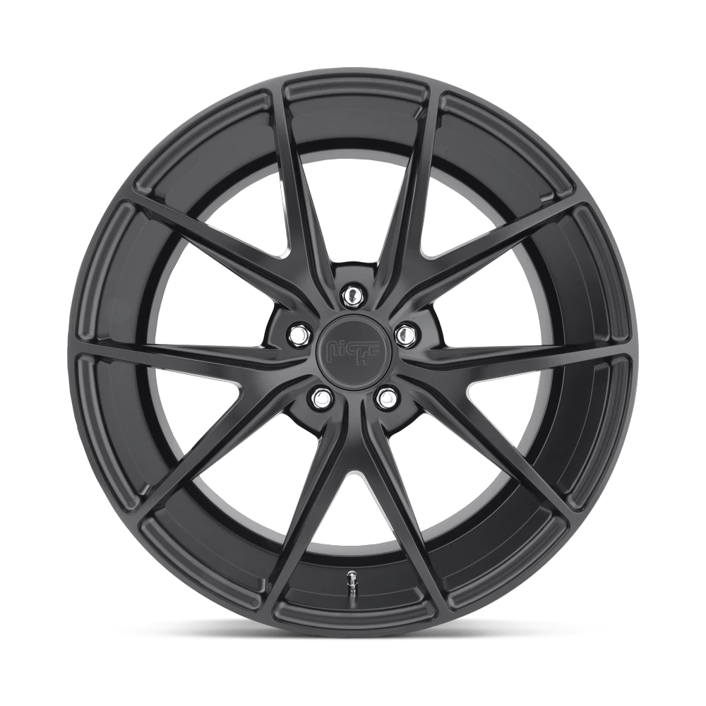18x8 Niche M117 Misano Matte Black Wheel 5x4.5 (42mm)