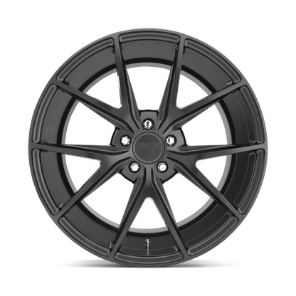 18x8 Niche M117 Misano Matte Black Wheel 5x4.5 (42mm)