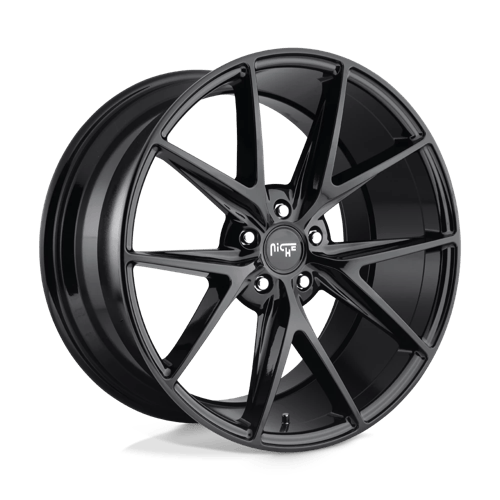 22x9 Niche M119 Misano Gloss Black Wheel 5x4.5 (42mm)