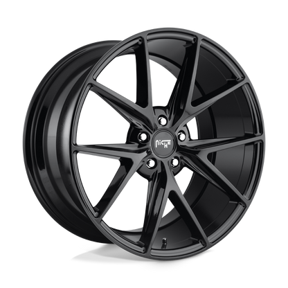 22x9 Niche M119 Misano Gloss Black Wheel 5x4.5 (42mm)