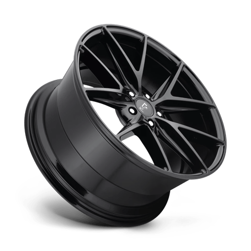 22x9 Niche M119 Misano Gloss Black Wheel 5x4.5 (42mm)