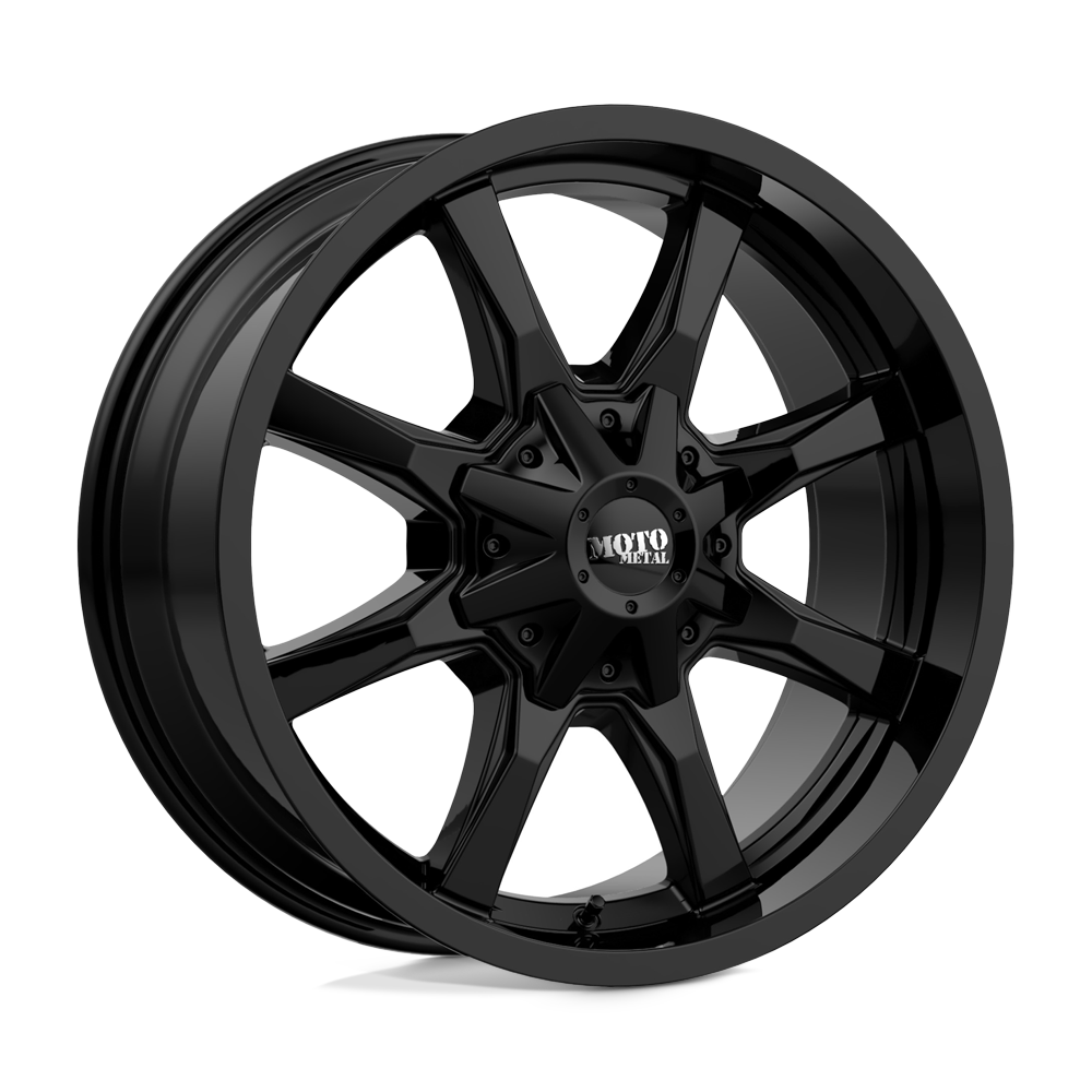 18x9 Moto Metal MO970 Full Gloss Black Wheel 5x5/5x5.5 (18mm)