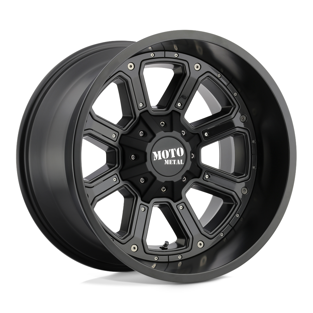 20x9 Moto Metal MO984 SHIFT Matte Blk Gloss Blk Ins Wheel 6x4.5 (30mm)