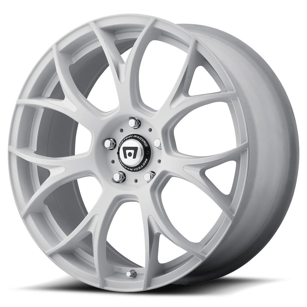 20x10 Motegi MR126 Matte White With Milled Accents Wheel Blank (32mm)