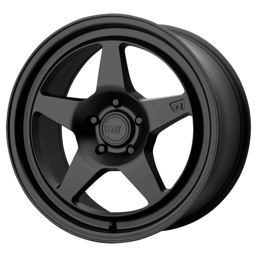 17x9.5 Motegi MR137 Satin Black Wheel 5x4.5 (35mm)
