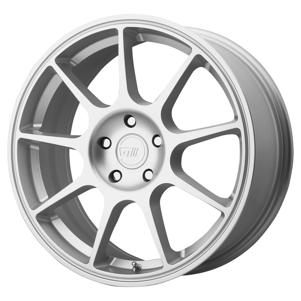 19x8.5 Motegi MR138 Hyper Silver Wheel 5x4.5 (45mm)