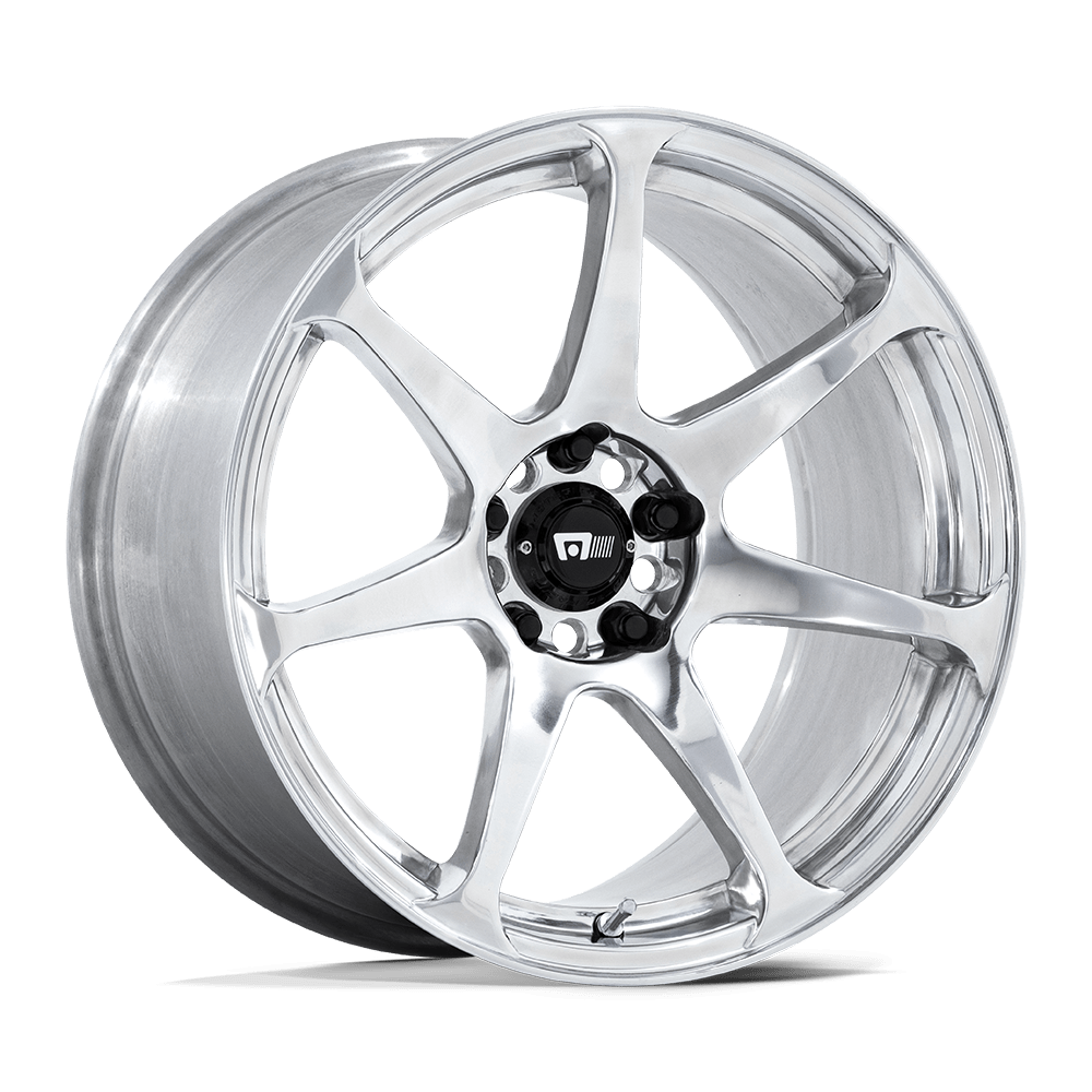 17x8 Motegi MR154 Battle Polished Wheel 5x112 (30mm)