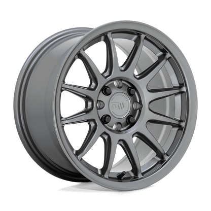 16x8 Motegi MR156 S12 Gloss Gunmetal Wheel 4x100/4x4.25 (28mm)