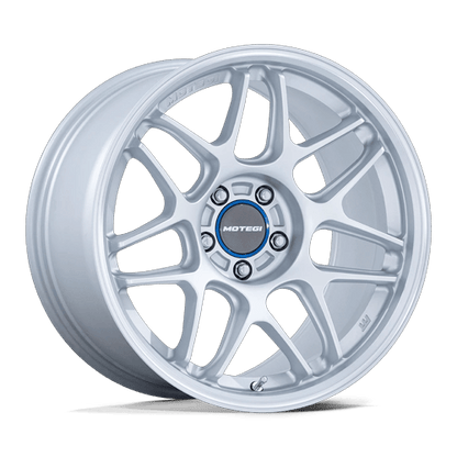 19x9.5 Motegi MR158 Tsubaki Hyper Silver W/ Machined Lip Wheel 5x4.5 (25mm)